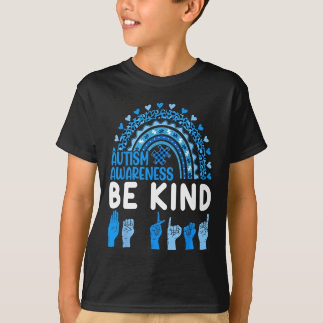 Camiseta Señal de lenguaje de señas amable Asl Rompecabezas (Anverso)