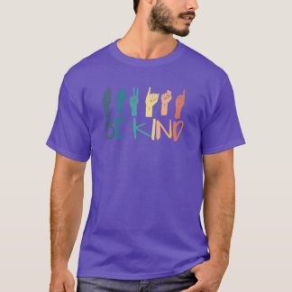 Camiseta Señal de mano amable para profesores de lenguaje d
