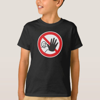 Camiseta señal de no acceso