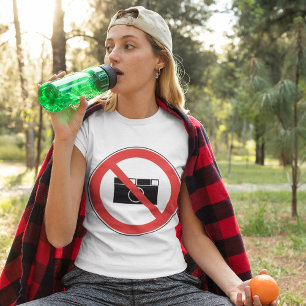 Camiseta Señal de No Fotografía
