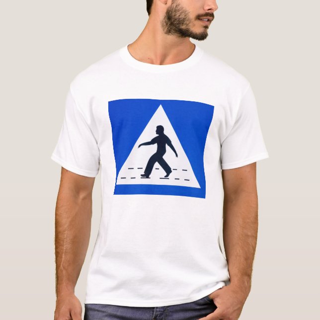 Camiseta Señal de paso peatonal omaní - Mascate, Omán (Anverso)