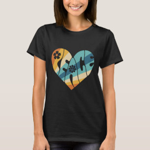 Camiseta SEÑAL DE PAZ AMO a la sala de disfraces Groovy Hip