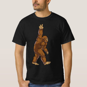 Camiseta Señal de Paz de Bigfoot