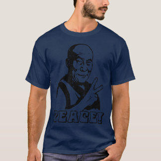 Camiseta señal de paz del Dalai Lama niña