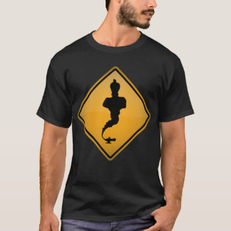 Camiseta Señal de peligro de los genios