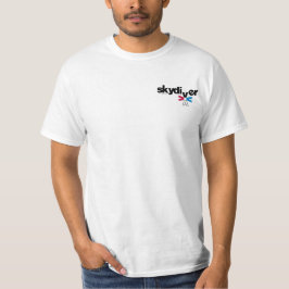 Camiseta Señal de peligro del parque temático de SKYDIVING