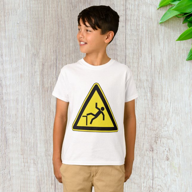 Camiseta Señal de Precaución Cuidado con el Paso Peligro de (Subido por el creador)