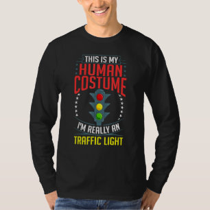 Camiseta Señal de Semáforo Verde Amarillo Rojo Parar Semáfo