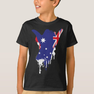 Camiseta Señal de Shaka Bandera Vintage Australiana - Surf 