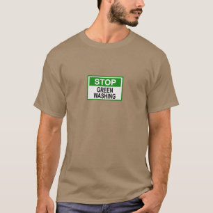 Camiseta Señal de Stop Greenwashing