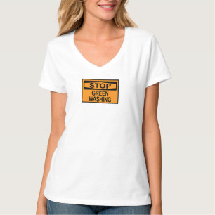 Camiseta Señal de Stop Greenwashing