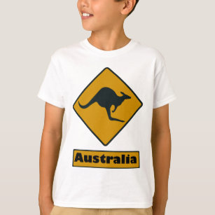 Camiseta Señal de tráfico de Australia - travesía del