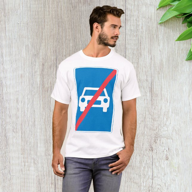 Camiseta Señal de Tráfico de Fin de Autopista (Subido por el creador)