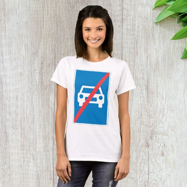 Camiseta Señal de Tráfico de Fin de Autopista (Subido por el creador)