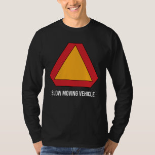 Camiseta Señal de Vehículo de Movimiento Lento