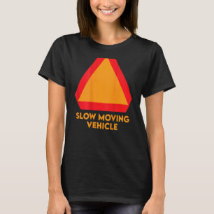 Camiseta Señal de Vehículo Lento en la Parte Posterior Dive