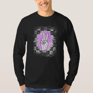 Camiseta señal de victoria símbolo de la paz Treehugger Hip