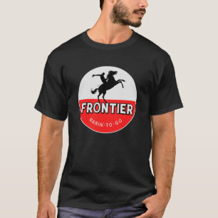 Camiseta Señal de vintage de Frontier Rarin'