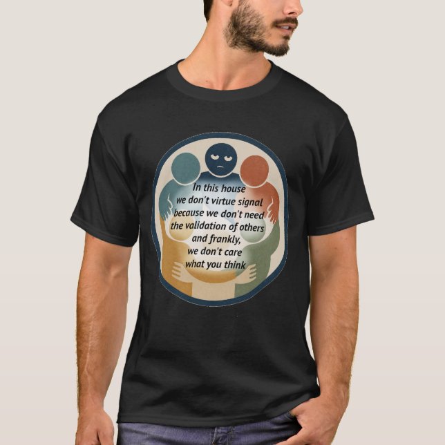 Camiseta Señal de virtud (Anverso)