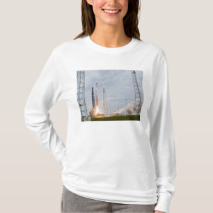 Camiseta Señal del fuego y de humo el despegue