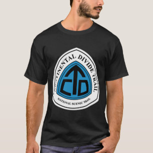 Camiseta señal del sendero de la divisoria continental de E
