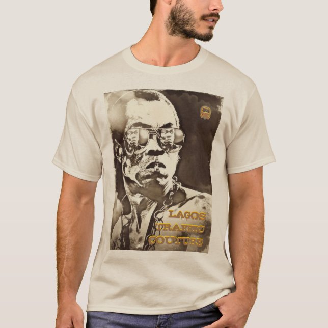 CAMISETA SEÑAL DEL TRÁFICO DE LAGOS FELA SUNGLASSES (Anverso)