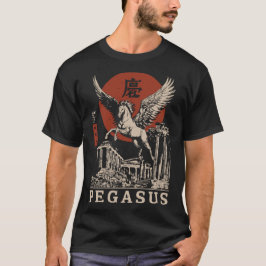 Camiseta Señal Pegasus: Mito en movimiento