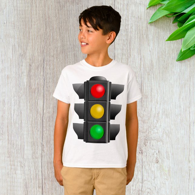 Camiseta Señal verde amarilla roja de luces de tráfico (Subido por el creador)