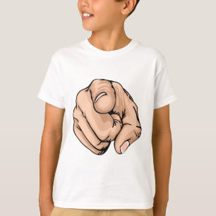 Camiseta señalar el dedo