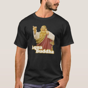 Camiseta Señalar la aguamarina Buda