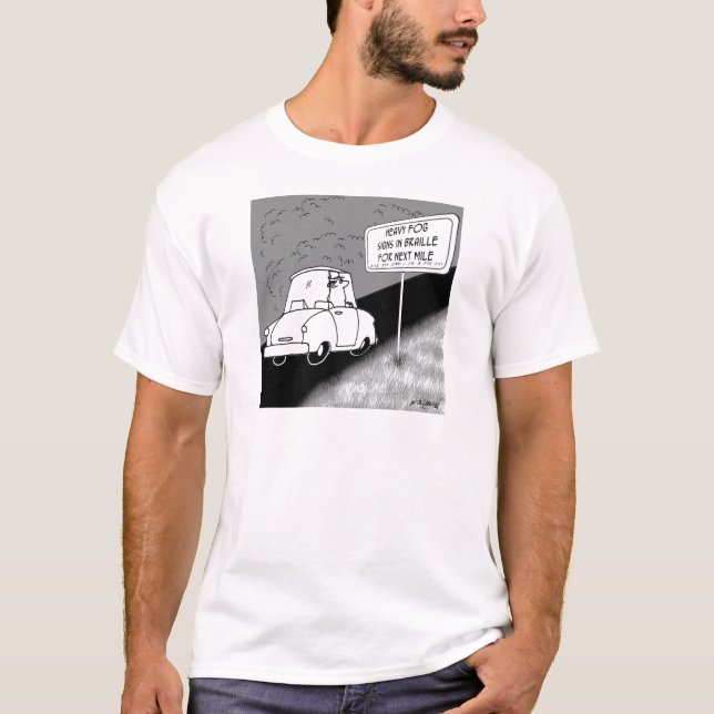 Camiseta Señales de tráfico en Braille (Anverso)