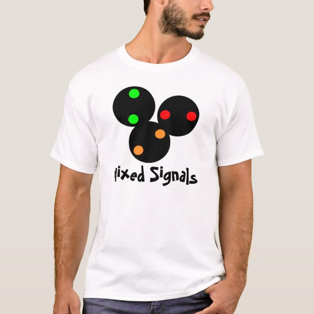 Camiseta Señales mixtas (Anverso)