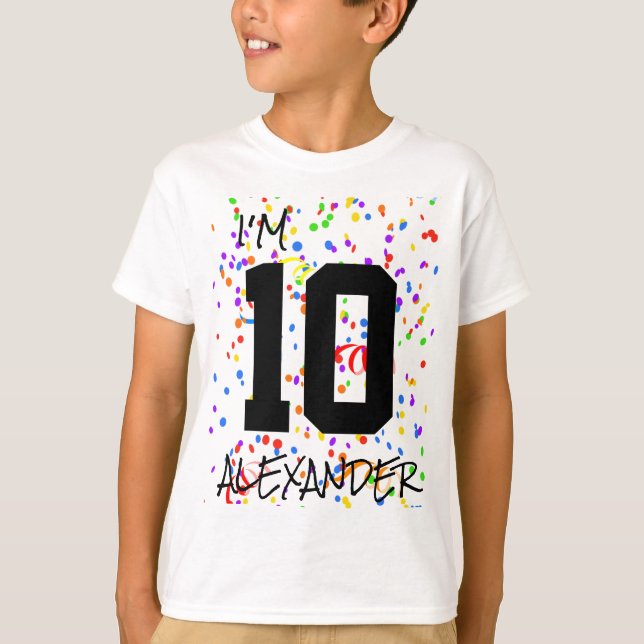 Camiseta sencilla blanca y negra (Anverso)
