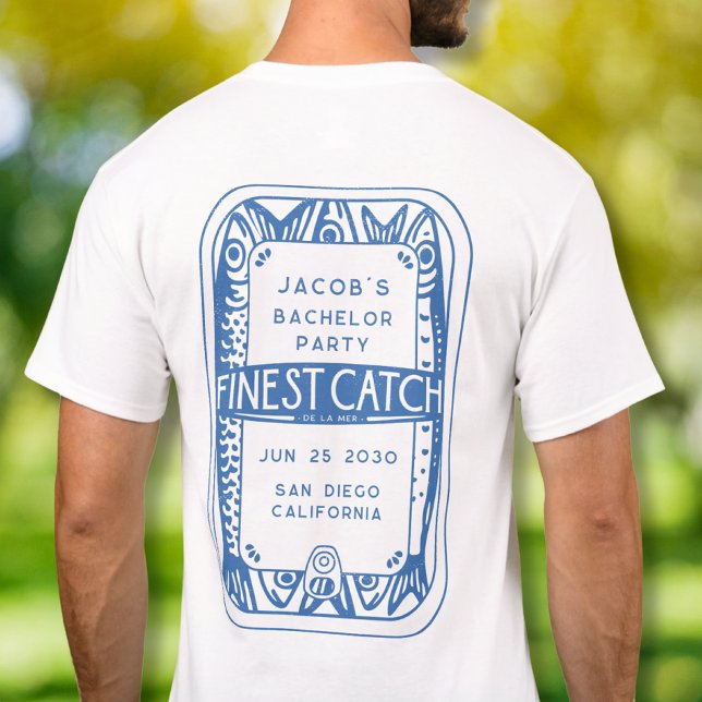 Camiseta Sencilla Despedida de Soltero Pesca Chico Viaje de (Subido por el creador)