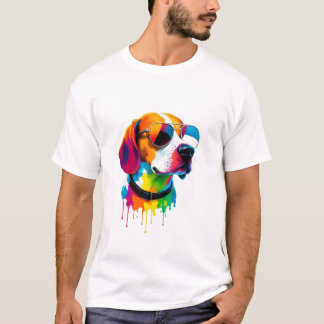 Camiseta sencilla, moderna y trendy con el nombre 