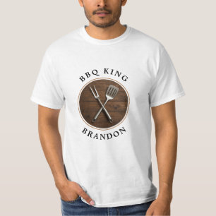 Camiseta Sencilla parrilla King Grill para papá