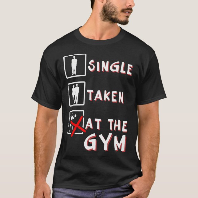 Camiseta Sencilla Tomada En El Equipo De Gimnasio Para Fitn (Anverso)