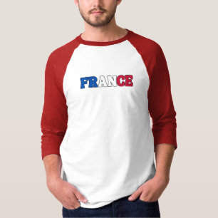 Camiseta Sencilla vestimenta moderna de bandera nacional de