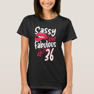 Camiseta Sencilla Y Fabulosa A Los 36 Años De Feminista