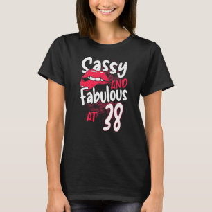 Camiseta Sencilla Y Fabulosa A Los 38 Años De Feminista