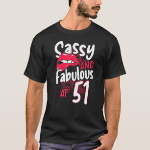 Camiseta Sencilla Y Fabulosa A Los 51 Años