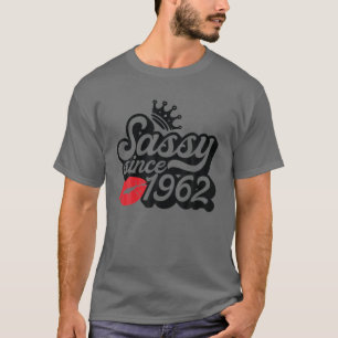 Camiseta Sencillo Desde 1962 Fabulosos Regalos De Cumpleaño