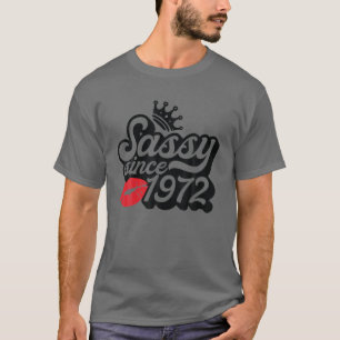 Camiseta Sencillo Desde 1972 Fabuloso 50. Idea De Regalos D