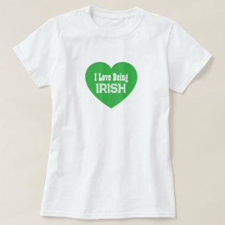 Camiseta Sencillo Día de San Patricio Verde me encanta ser