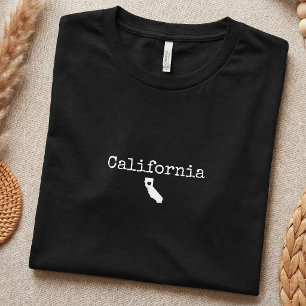 Camiseta Sencillo Retro Turista del Estado de California