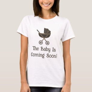 Camiseta Sencillo y elegante baby shower de Halloween para