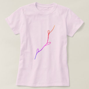 Camiseta Sencillo y elegante logo de la empresa T