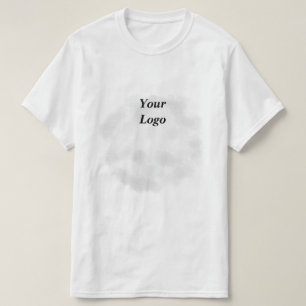 Camiseta Sencillo y elegante logo personalizado aquí compañ