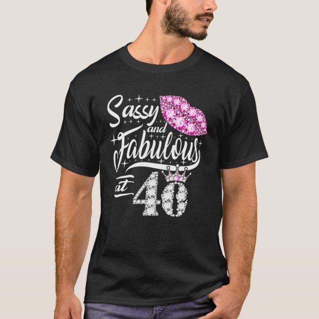 Camiseta Sencillo Y Fabuloso A Los 40 Años De 40 Años (Anverso)