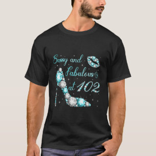 Camiseta Sencillo Y Fabuloso Con 102 Talón De Alto 102º